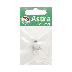 4AR2024-25 Фиксатор для серег, силикон с металлом 4 шт/упак, Astra&Craft
