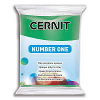 CE0900056 Пластика полимерная запекаемая 'Cernit № 1' 56-62 гр. (600 зеленый)