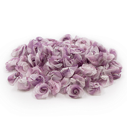 Цветы пришивные органза 'Роза' 2,5 см