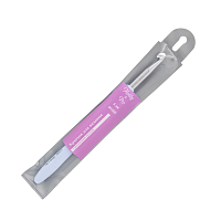 953600 Крючок для вязания d 6,0мм с резиновой ручкой с выемкой для пальца, 16см, Hobby&Pro