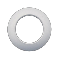Люверс шторный круглый d-35мм К1 с классич. замком пластик, 05 матовое серебро, Belladonna