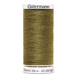 06 Нить Denim 50/100 м для пошива изделий из джинсовых материалов, 100% полиэстер Gutermann 700160