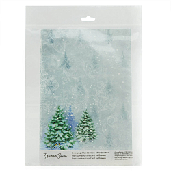 SCB501038 Карта для декупажа 'Рождественская елка', 32*45 см, Scrapberry's