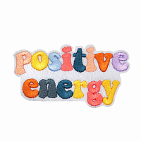 Термоаппликация 'Positive energy', 4,1*7,6см, Hobby&Pro