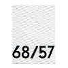Этикетка-размерник (обхват груди/ талии) 15*20мм П/Э, 100шт/упак, белый фон/черный шрифт (NWA) 68/57