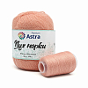 Пряжа Astra Premium 'Пух норки' (Mink yarn) 50гр 290м (+/- 5%) (80% пух, 20% нейлон) (+нить 20гр) 031 персиковый