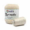 Пряжа Astra Premium 'Пух норки' (Mink yarn) 50гр 290м (+/- 5%) (80% пух, 20% нейлон) (+нить 20гр) 046 молочный
