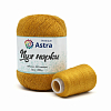 Пряжа Astra Premium 'Пух норки' (Mink yarn) 50гр 290м (+/- 5%) (80% пух, 20% нейлон) (+нить 20гр) 036 горчичный