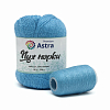 Пряжа Astra Premium 'Пух норки' (Mink yarn) 50гр 290м (+/- 5%) (80% пух, 20% нейлон) (+нить 20гр) 068 голубой